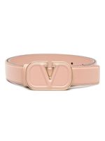 Valentino Garavani ceinture VLogo Signature en cuir - Rose