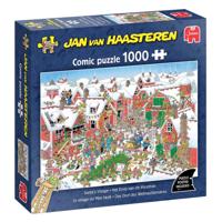 Jumbo Jan van haasteren legpuzzel - het dorp van de kerstman, 1000st.
