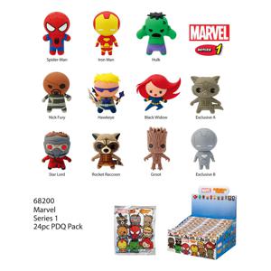 Marvel PVC Bag Clips Series 1 Display (24)