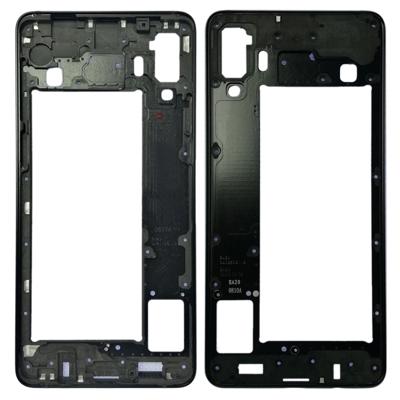 Midden Frame Bezel plaat voor Galaxy A8 ster / A9 Star / G8850(Black)