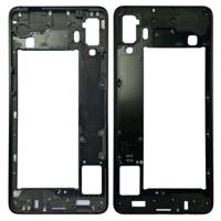 Midden Frame Bezel plaat voor Galaxy A8 ster / A9 Star / G8850(Black)