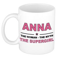 Anna The woman, The myth the supergirl collega kado mokken/bekers 300 ml - thumbnail