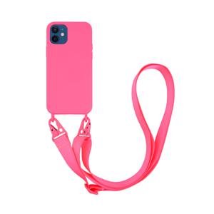 Vivanco Necklace Smartphone ketting Apple iPhone 12 mini Pink Inductieve lading