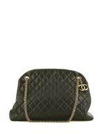 CHANEL Pre-Owned sac porté épaule Jumbo Mademoiselle (2011) - Noir