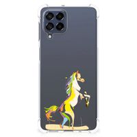 Samsung Galaxy M53 Stevig Bumper Hoesje Horse Color