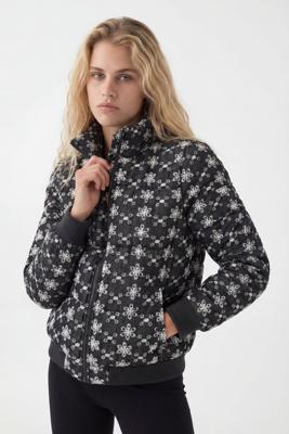 Padded jack met kant - BLACK - L