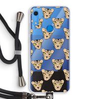 Tijger: Huawei Y6s Transparant Hoesje met koord