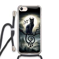 Moonlight Companions: iPhone 7 Transparant Hoesje met koord