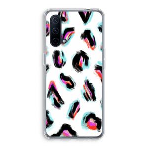 Cheetah color: OnePlus Nord CE 5G Transparant Hoesje