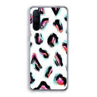 Cheetah color: OnePlus Nord CE 5G Transparant Hoesje - thumbnail