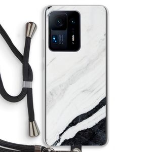 Elegante marmer: Xiaomi Mi Mix 4 Transparant Hoesje met koord