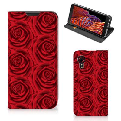 Samsung Galaxy Xcover 5 Smart Cover Red Roses Samsung Galaxy Xcover 5 Smart Cover Red Roses
