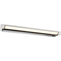 LED Wandlamp - Wandverlichting - Trion Fabio XL - 15.5W - Aanpasbare Kleur - Touchdimmer - Chroom - Aluminium