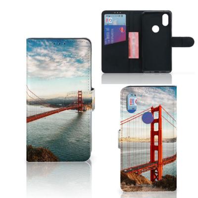Xiaomi Mi Mix 2s | Flip Cover | Golden Gate Bridge