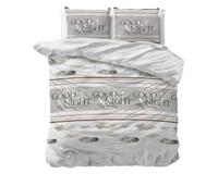 Good Night Dekbedovertrek - Katoen - Wit 140 x 220 cm