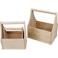 Creativ Company Flessenhouder, afm 24x17,5x28 cm, 3 stuk/ 1 set