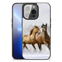 iPhone 13 Pro Max Dierenprint Telefoonhoesje Paarden