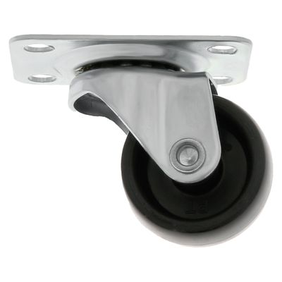 AMIG zwenkwiel/transportwiel - D30mm - Nylon - 45kg -zwart