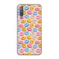 Pink donuts: Samsung Galaxy A7 (2018) Transparant Hoesje