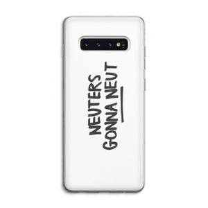 Neuters: Samsung Galaxy S10 4G Transparant Hoesje