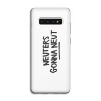 Neuters: Samsung Galaxy S10 4G Transparant Hoesje