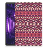 Lenovo Tab M10 Plus Hippe Hoes Aztec Paars