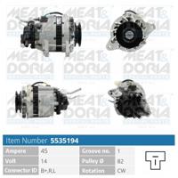 Meat Doria Alternator/Dynamo 5535194