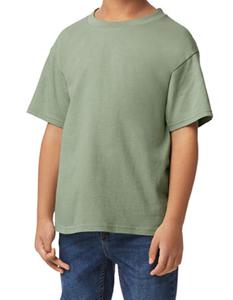 Gildan G65000K Softstyle® Midweight Youth T-Shirt - Sage - XS (104/110)