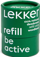 The Lekker Company Deodorant Refill Stick Be Active