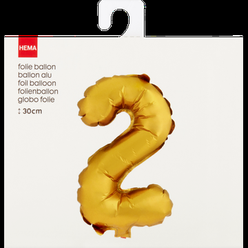 HEMA Folie Ballon 2 30cm bij Jumbo