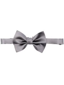 Emporio Armani nœud papillon en soie - Gris