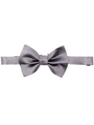Emporio Armani nœud papillon en soie - Gris