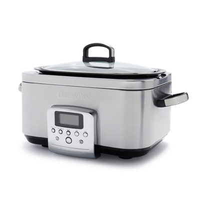 Slowcooker Stainless Steel 6L