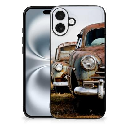 iPhone 16 Plus Silicone Back Case Vintage Auto