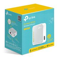 TP-Link TL-MR3020 draadloze router Fast Ethernet Single-band (2.4 GHz) 4G Zilver, Wit - thumbnail