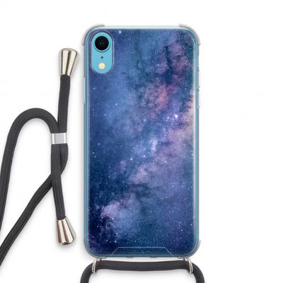 Nebula: iPhone XR Transparant Hoesje met koord