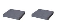 Lounge profi-line 60x60 outdoorManchester denim grey (2 stuks) Madison - Madison