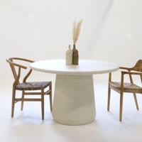 Eettafel Romy Rond 120cm Beige - Giga Meubel - thumbnail