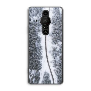 Snøfall: Sony Xperia Pro-I Transparant Hoesje