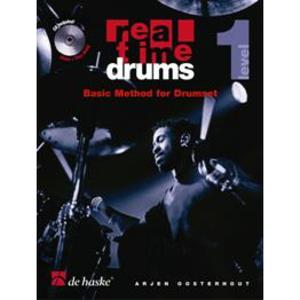 De Haske Real Time Drums 1 Basic Method for Drumset - Engels