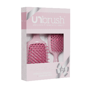 UNbrush Pastel Duo Set Peony Light Pink