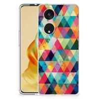 OPPO Reno8 T 5G | TPU bumper | Geruit