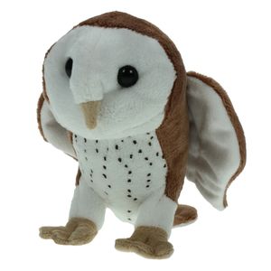 Pluche knuffel dieren Kerkuil vogel van 20 cm