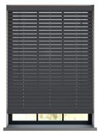 Sunwood PVC jaloezie met koord - antraciet