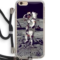 Spaceman: iPhone 6 PLUS / 6S PLUS Transparant Hoesje met koord