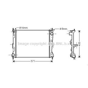 Ava Cooling Radiateur DNA2235