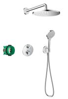 Hansgrohe Croma inbouw regendouche met 28cm hoofddouche en 3 standen handdouche chroom