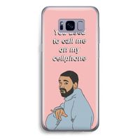 Hotline bling: Samsung Galaxy S8 Plus Transparant Hoesje