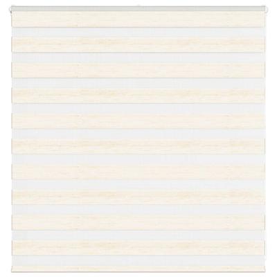 VidaXL Zebra rolgordijn 140x100 cm stofbreedte 135,9 cm marmerbeige