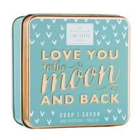 Scottish Fine Soaps Soap in a Tin Sweet Sayings Love You To The Moon And Back 100gr Scottish Fine Soaps Soap in a Tin Sweet Sayings Love You To The Moon And Back 100gr